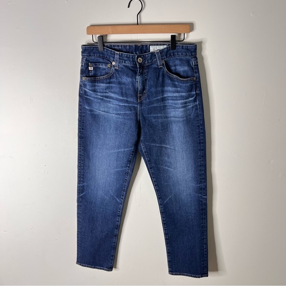 AG Adriano Goldschmied Ex-Boyfriend Slouchy Slim Jeans Blue Size 30 Faded - Picture 3 of 11